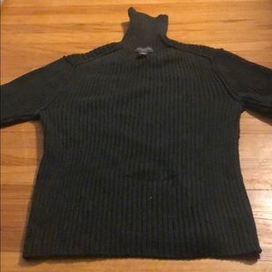 Banana republic turtle neck sweater gray